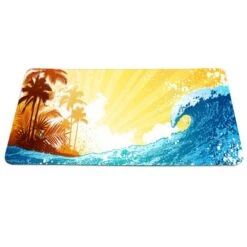 12" X 22" Extended Mouse Pad/Placemat For Sublimation Printing - 1/16" Thick - 10/pack