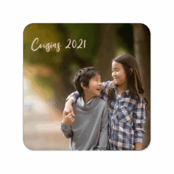 Square FRP Plastic Sublimation Magnet - 2.25" X 2.25"