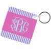 Aluminum Two Sided Sublimation Keychain - 2.25" X 2.25" Square