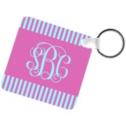 Aluminum Two Sided Sublimation Keychain - 2.25" X 2.25" Square