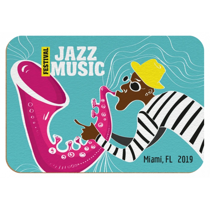 Rectangle Hardboard Sublimation Magnet With 1" Magnet - 2x3" (50/case) 1 Rectangle Hardboard Sublimation Magnet With 1" Magnet - 2x3" (50/case)