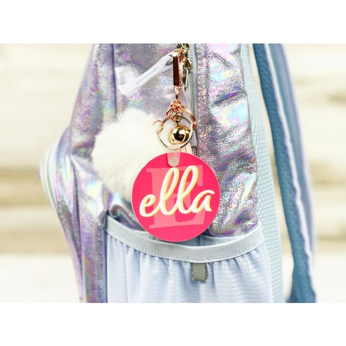 Circle FRP Two Sided Sublimation Keychain - 2.5" 3 Circle FRP Two Sided Sublimation Keychain - 2.5" - Image 3