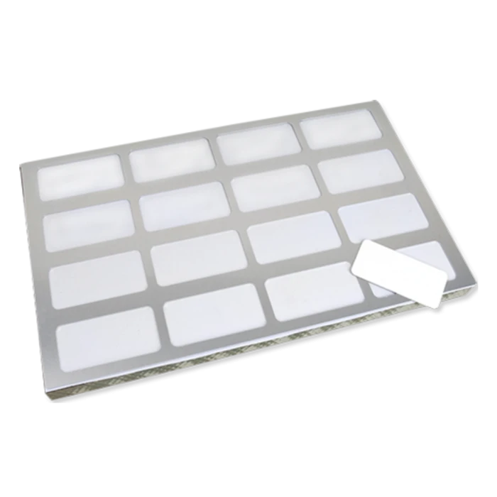 8.5" X 14" MDF Board Jig For Name Badges (SB5786) 1 8.5" X 14" MDF Board Jig For Name Badges (SB5786)