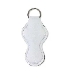 Sublimation Chapstick Holder Keychain -Finest Office Supplies 95341 chapstick holder keychain back 2