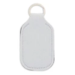 Sublimation Hand Sanitizer Holder Keychain – 1 Oz. -Finest Office Supplies 95343 sanitizerkeyring02b web