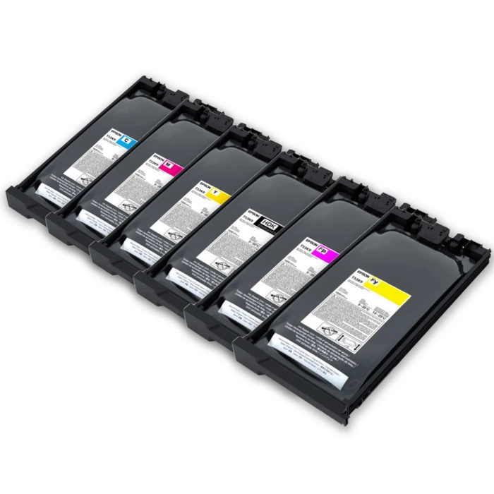 Epson F6470H Bright Ink Packs - C, M, Y, K, FP, FY (2x1,600mL) 1 Epson F6470H Bright Ink Packs - C, M, Y, K, FP, FY (2x1,600mL)