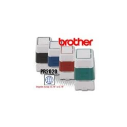 Brother Stamp 2020 Replacement - Customizable Pre-Inked Rubber Stamp - 6/pack