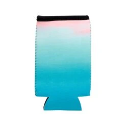 Skinny Beverage Insulator- Blue/White Gradient -Finest Office Supplies coke cover600 6 1 1