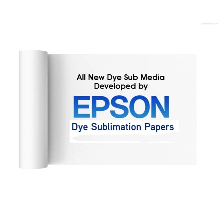 Epson DS Adhesive Textile Sublimation Transfer 350' Paper Roll 1 Epson DS Adhesive Textile Sublimation Transfer 350' Paper Roll