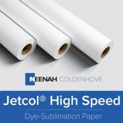 Jetcol® High Speed Sublimation Paper Roll - 95 GSM - 75" X 443 - OVERSTOCK
