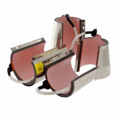 4-in-1 Multi-Purpose Mug Press Machine - Drinkware Customization (Steins, Latte Mugs, Cups, Water Bottles, Etc.) -Finest Office Supplies mugpress attachments 4