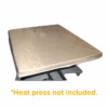 Heat Press Platen Fitted Wrap W/ Elastic Corners