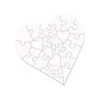 Unisub 23-Piece Heart Sublimation Jigsaw Puzzle