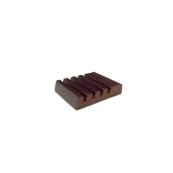 Slotted Wood Coaster Stand Mahogany Finish (10/case)