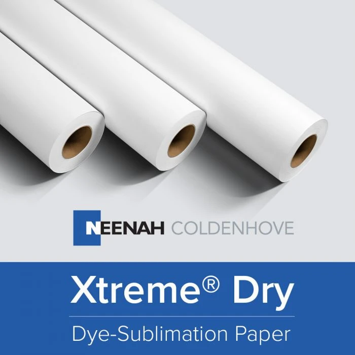 Jetcol Xtreme® Dry Sublimation Paper Roll - 70 GSM 1 Jetcol Xtreme® Dry Sublimation Paper Roll - 70 GSM
